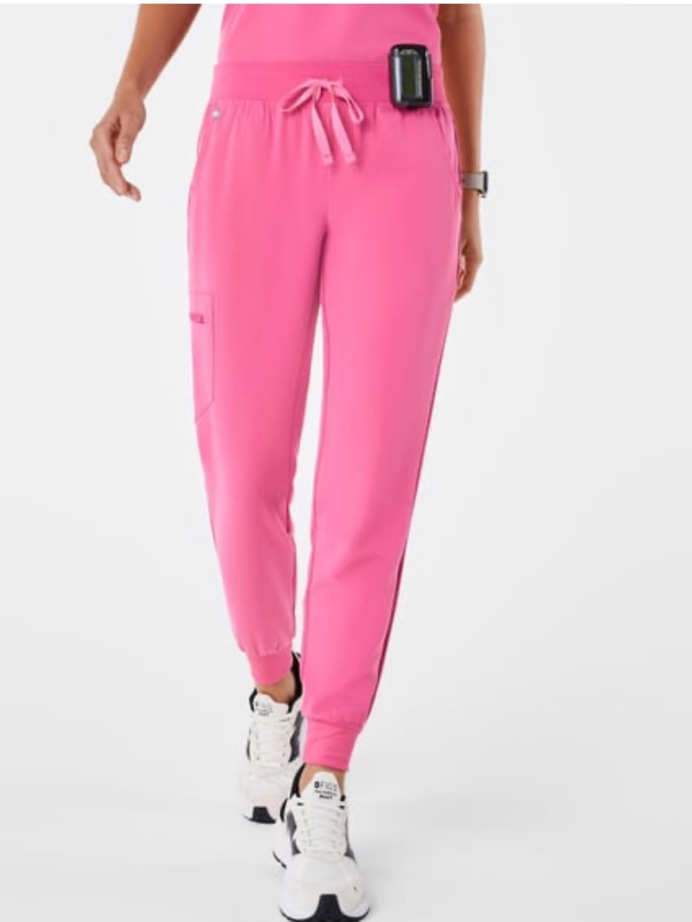 FIGS F’ing Pink Zamora Joggers size M
